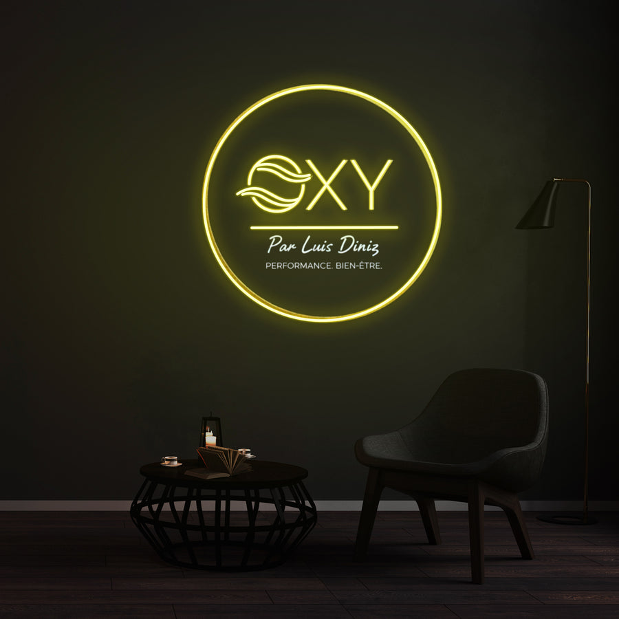 Personnalisation Enseigne LED Néon - OXY
