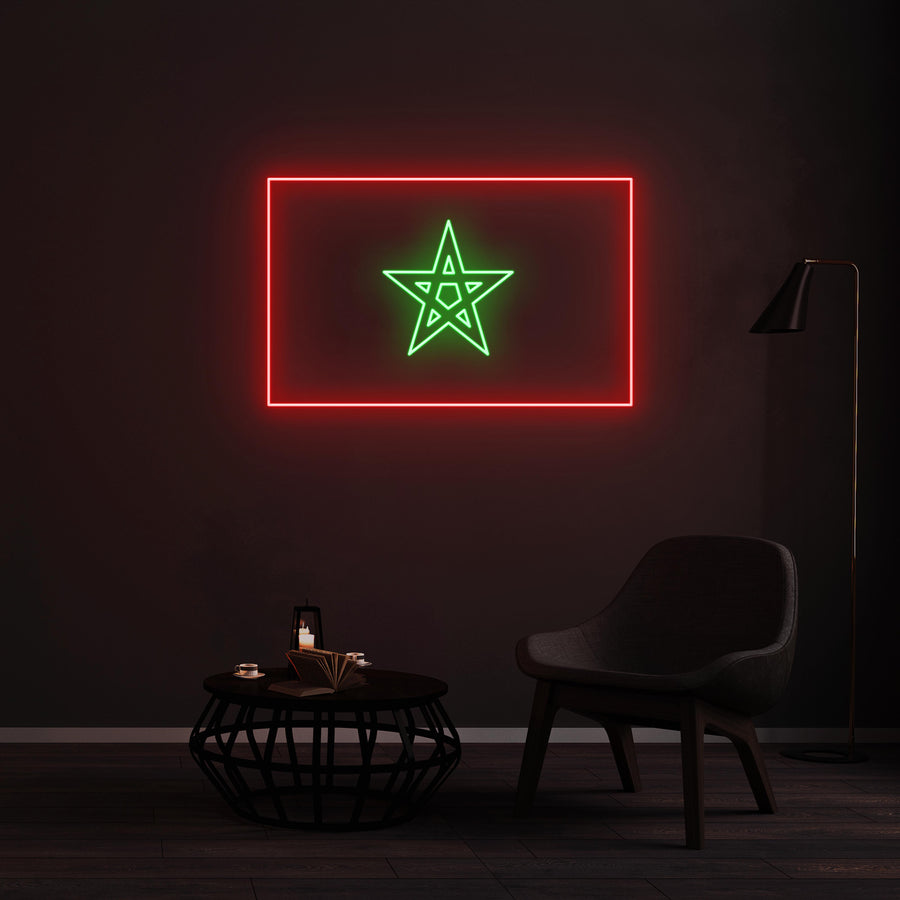 Enseigne LED Néon Personnalisée - Morocco