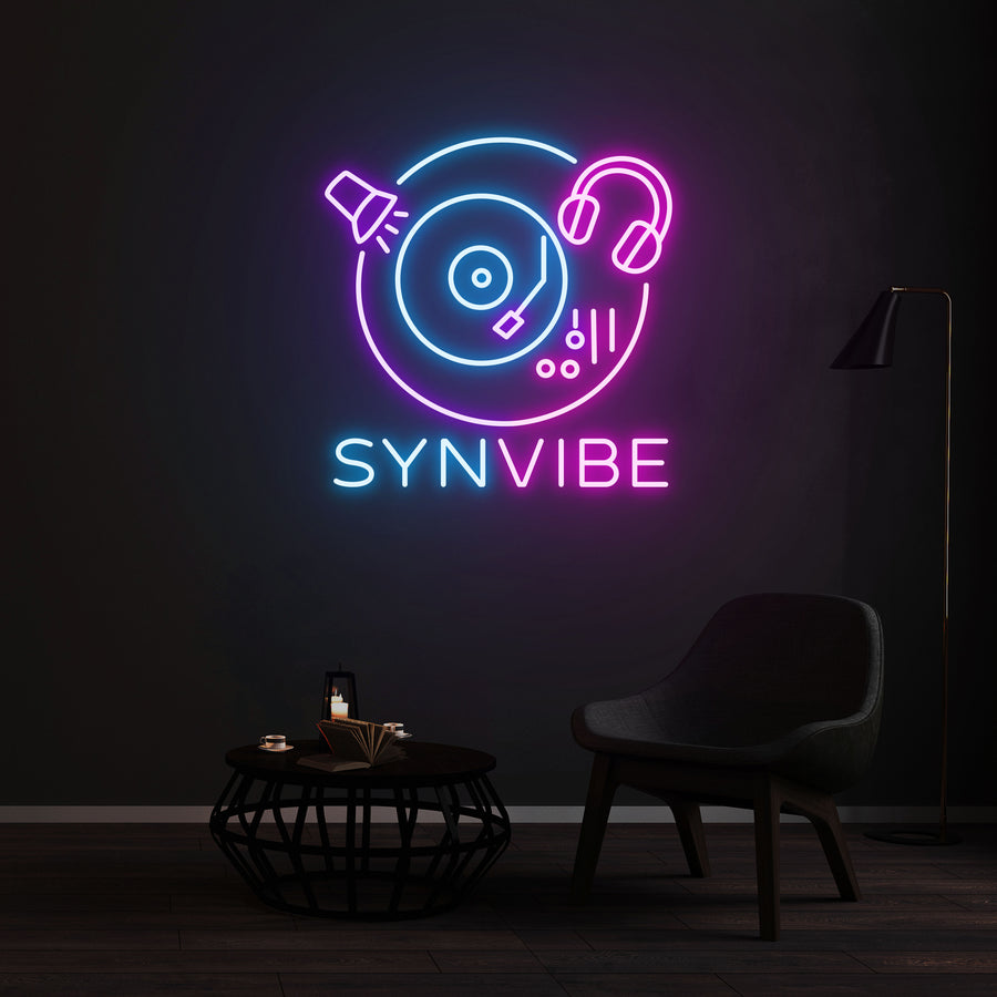 Enseigne LED Néon Personnalisée - SYNVIBE