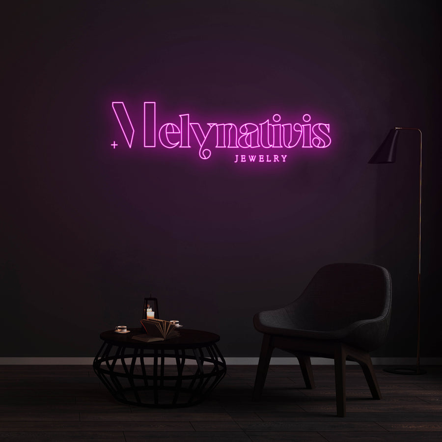Enseigne LED Néon Personnalisée pour - Melymativis Jewelry