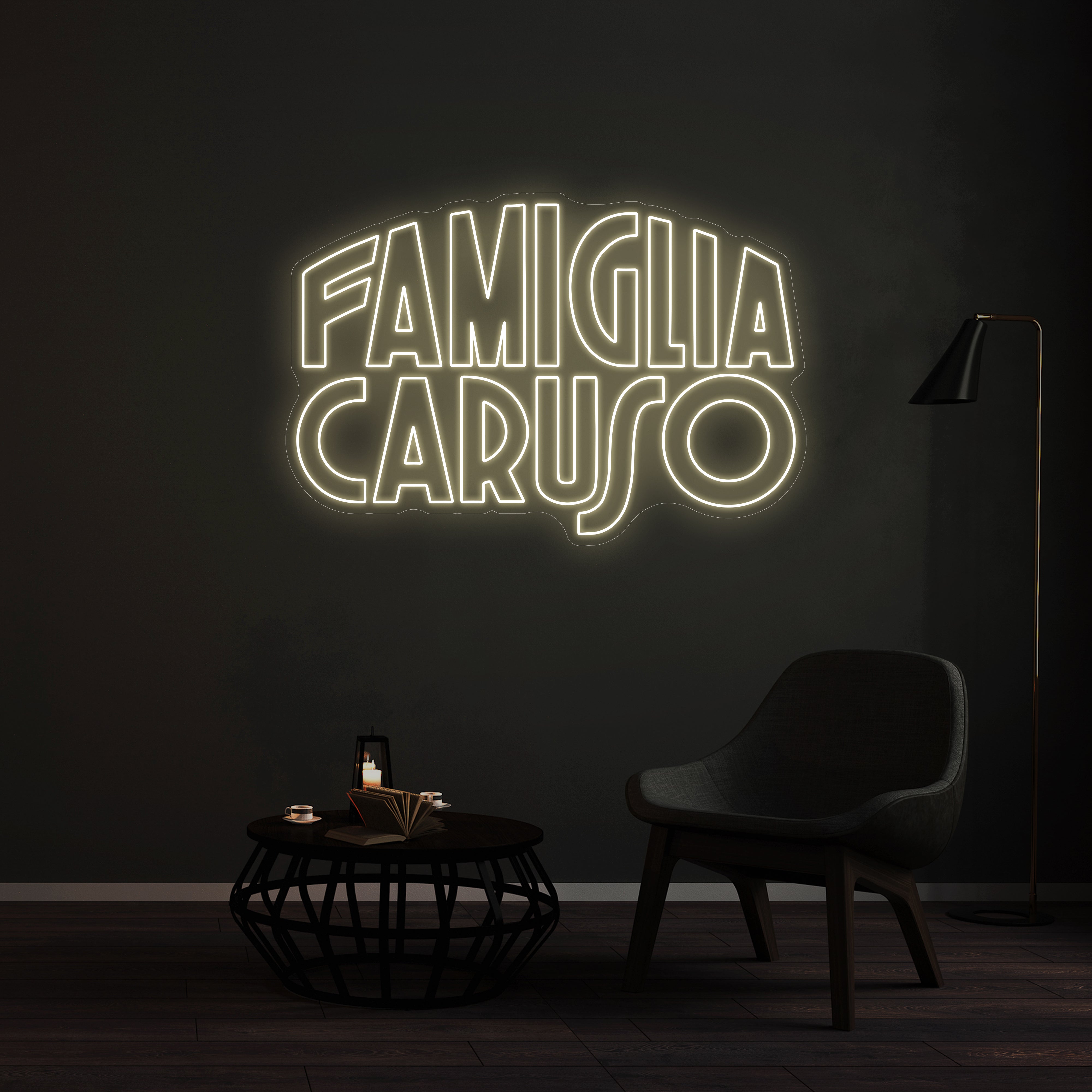 Néon FAMIGLIA CARUSO