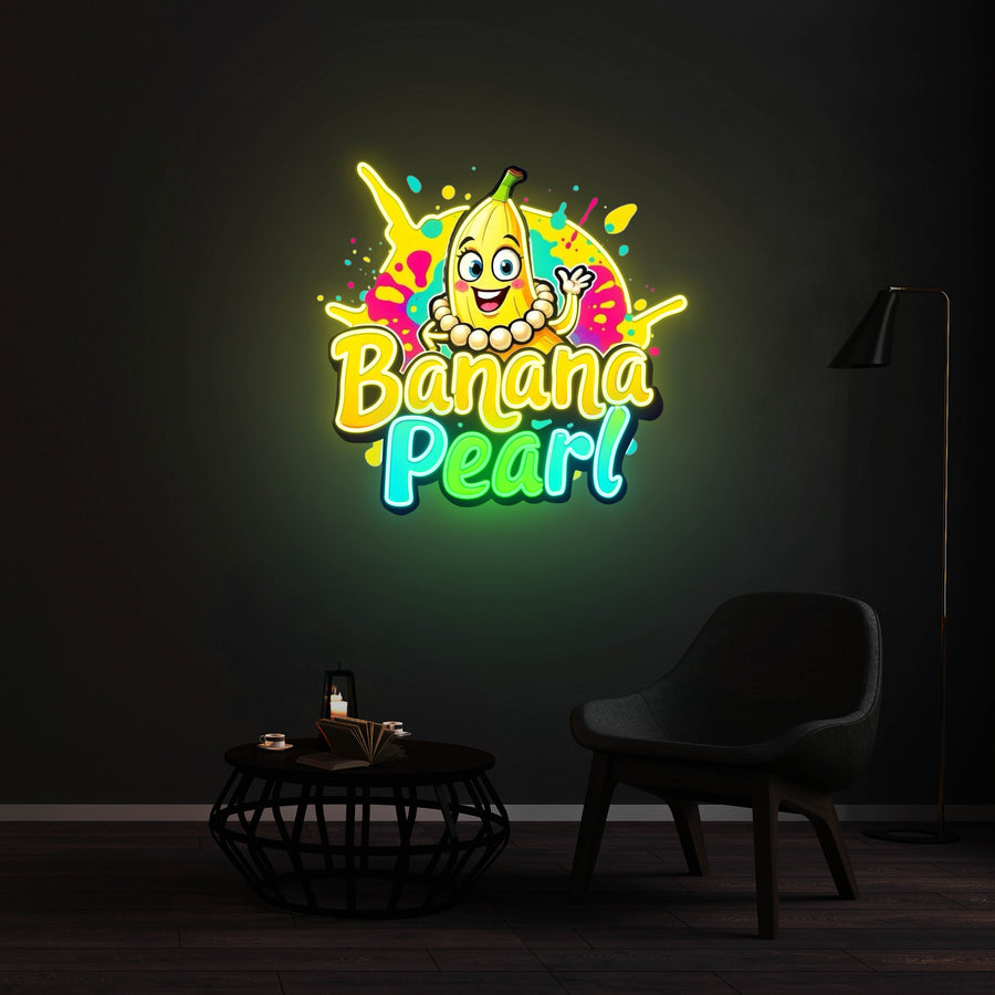 Enseigne LED Néon Personnalisée - Banana Pearl