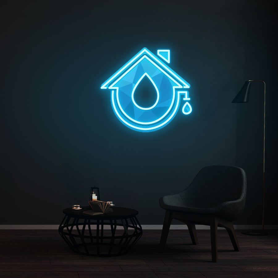 Enseigne LED Néon Personnalisée ECO DÉBOUCHAGE