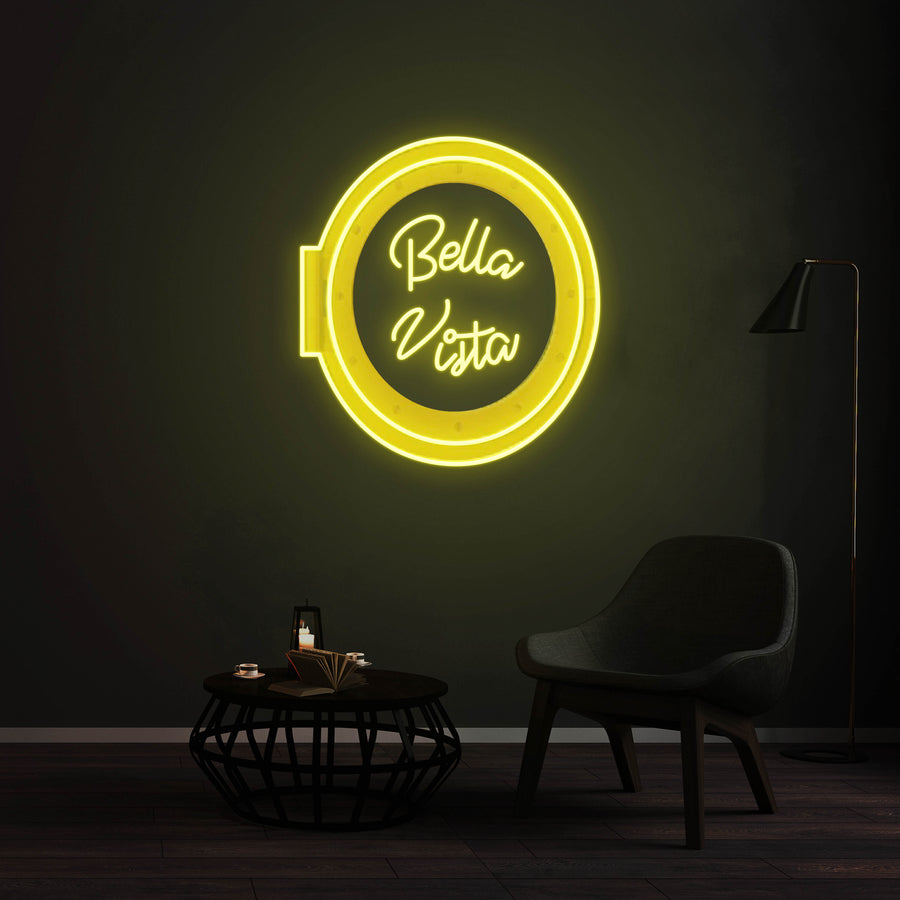 Enseigne LED Néon Personnalisée - Bella Vista