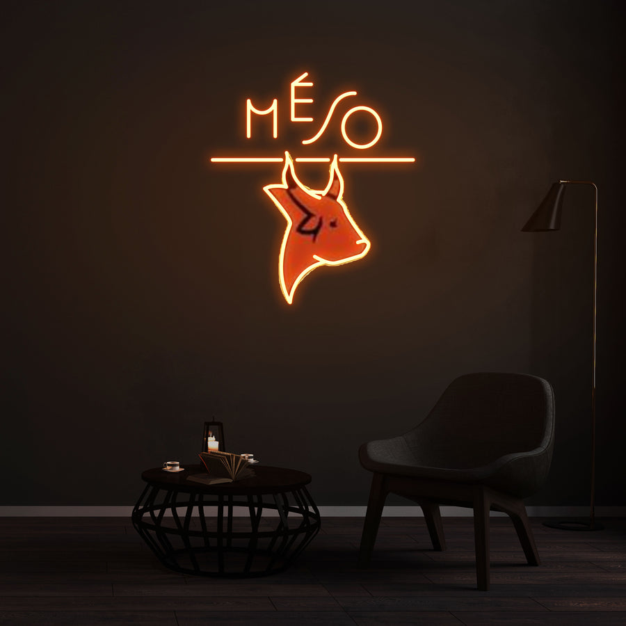 Enseigne LED Néon Personnalisée - MESO