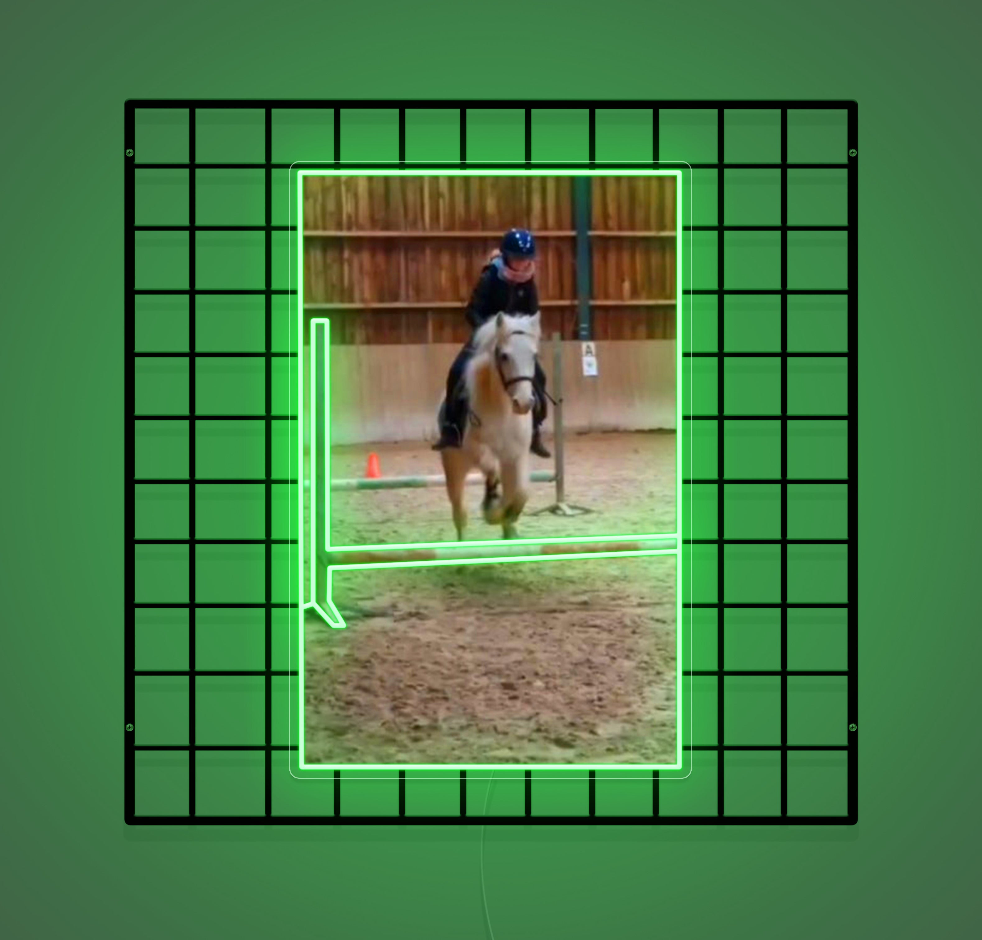 Néon Custom Horse Riding