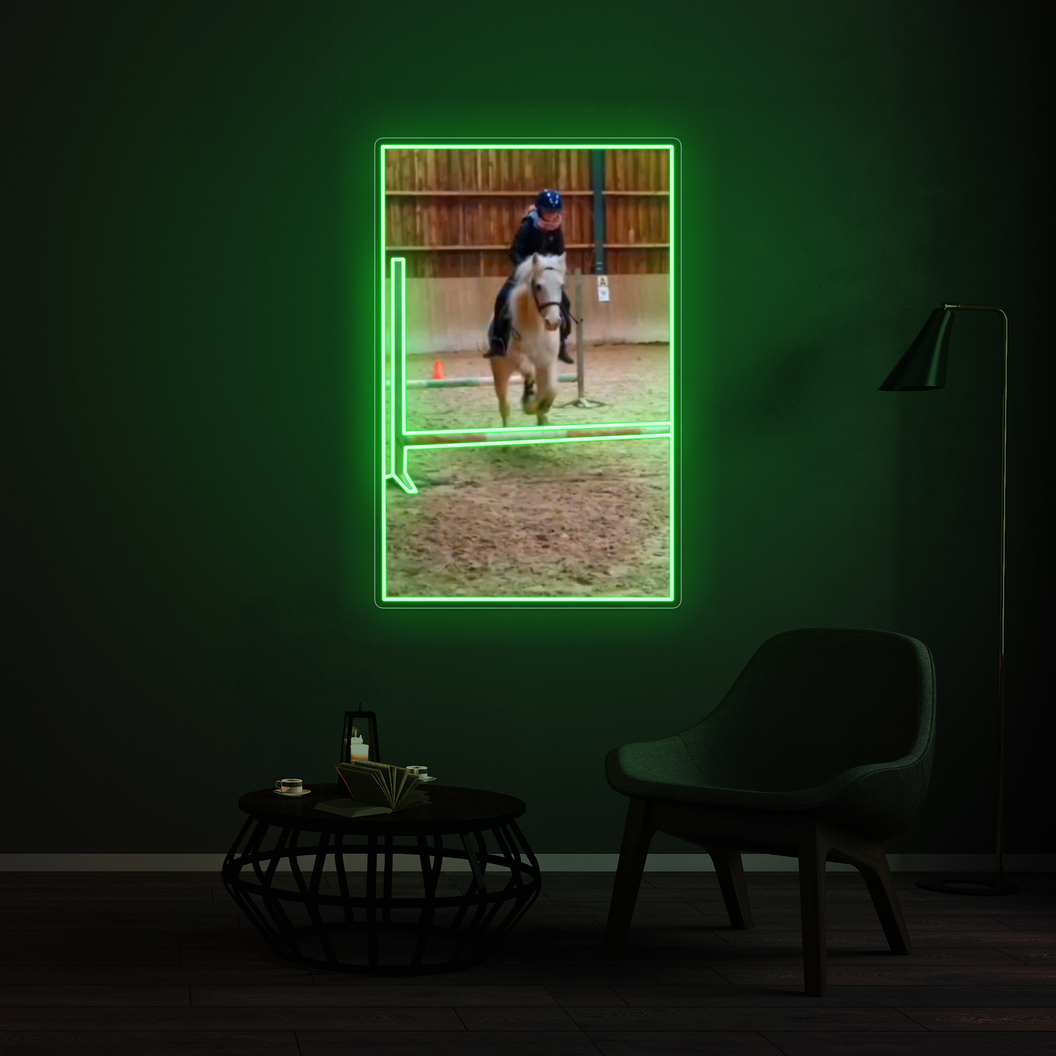 Néon Custom Horse Riding