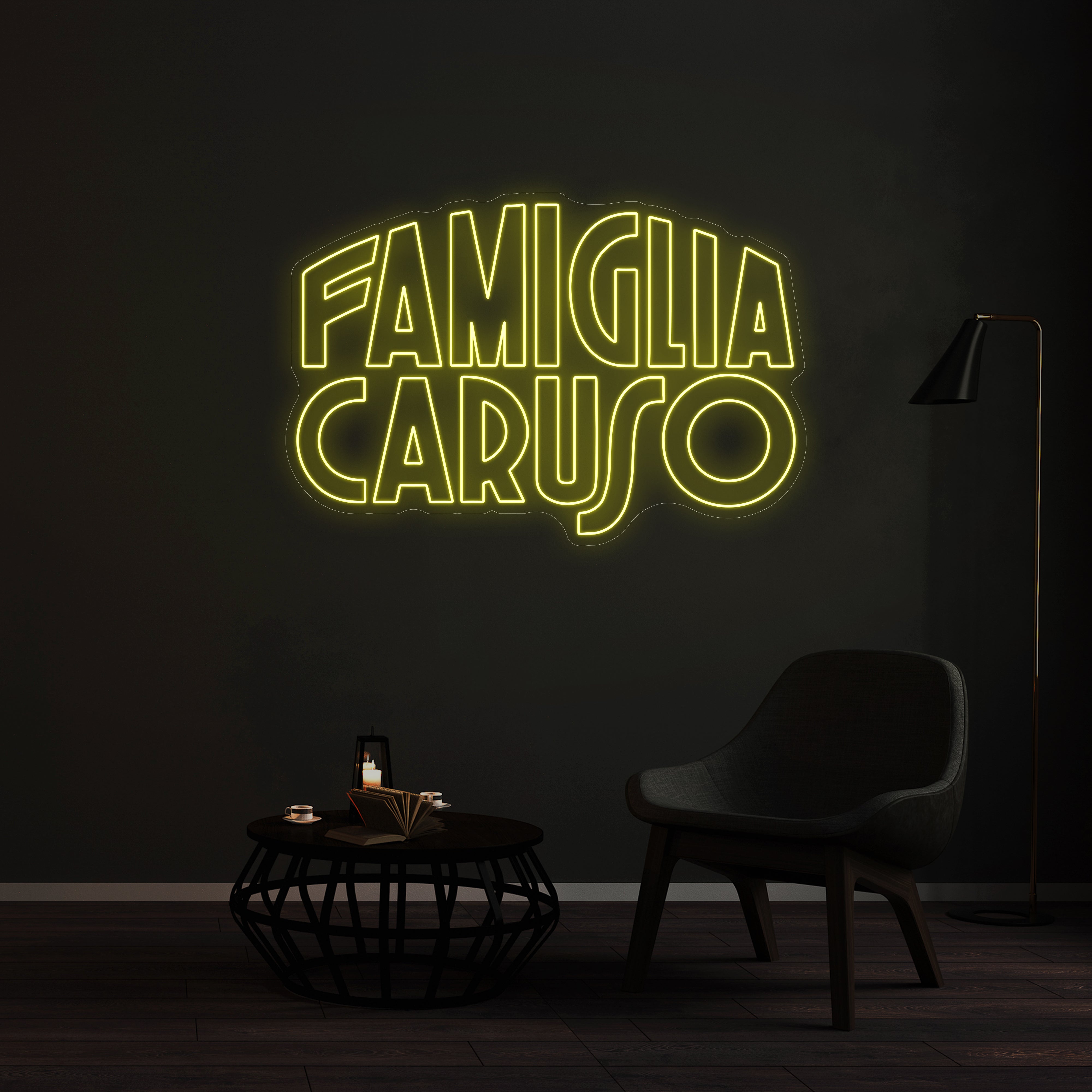 Néon FAMIGLIA CARUSO