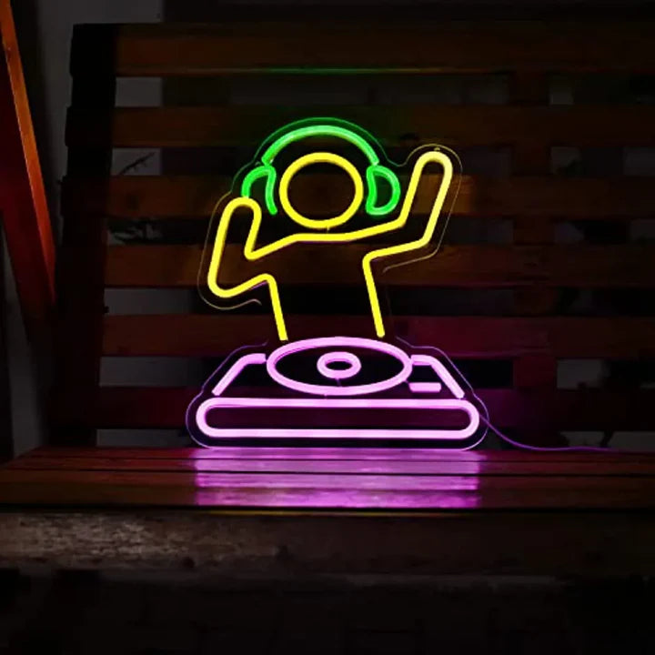 Creative Neon Sign Ideas for DJs and Music Producers