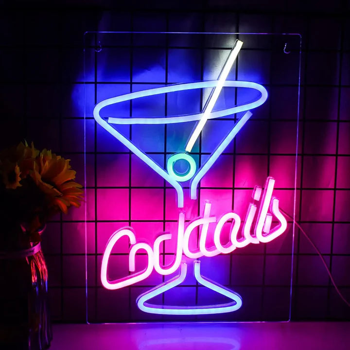 Where to buy neon cocktail signs