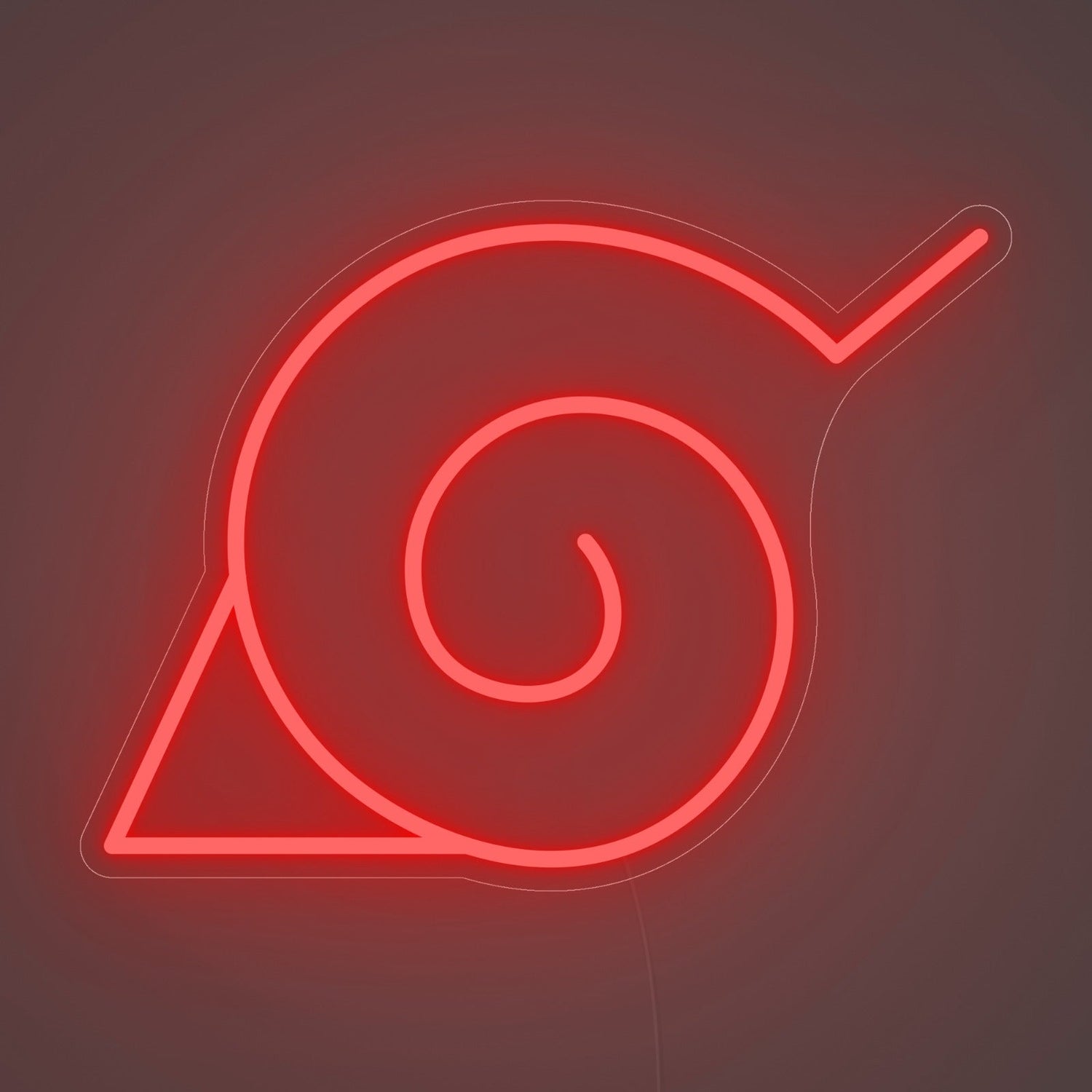 Affichez Votre Loyauté avec le Néon Symbole de Konoha Naruto de Lumicorne