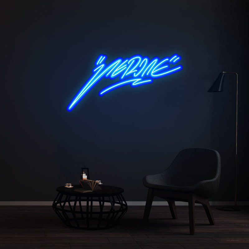 Personnalisation Enseigne LED graffiti