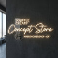 Souffle créatif Concept Store - Enseigne néon LED personnalisé