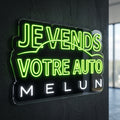 JVVA Melun - Enseigne néon LED personnalisé