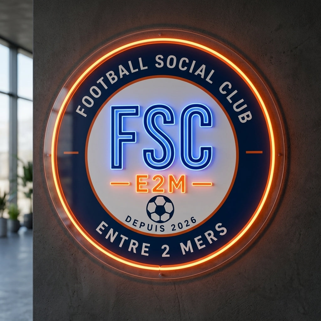 FSC-E2M - Enseigne néon LED personnalisé