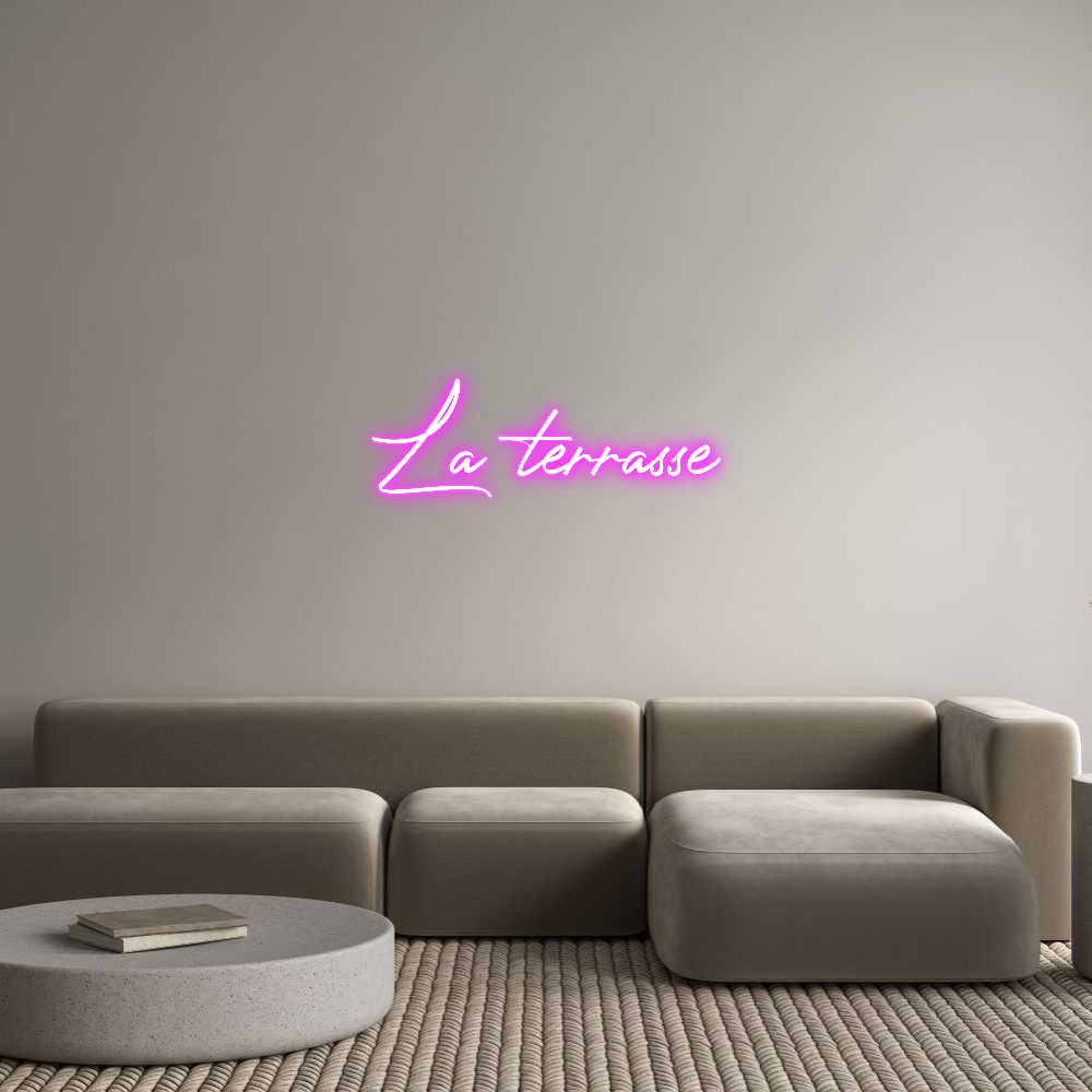 Custom Neon The Terrace