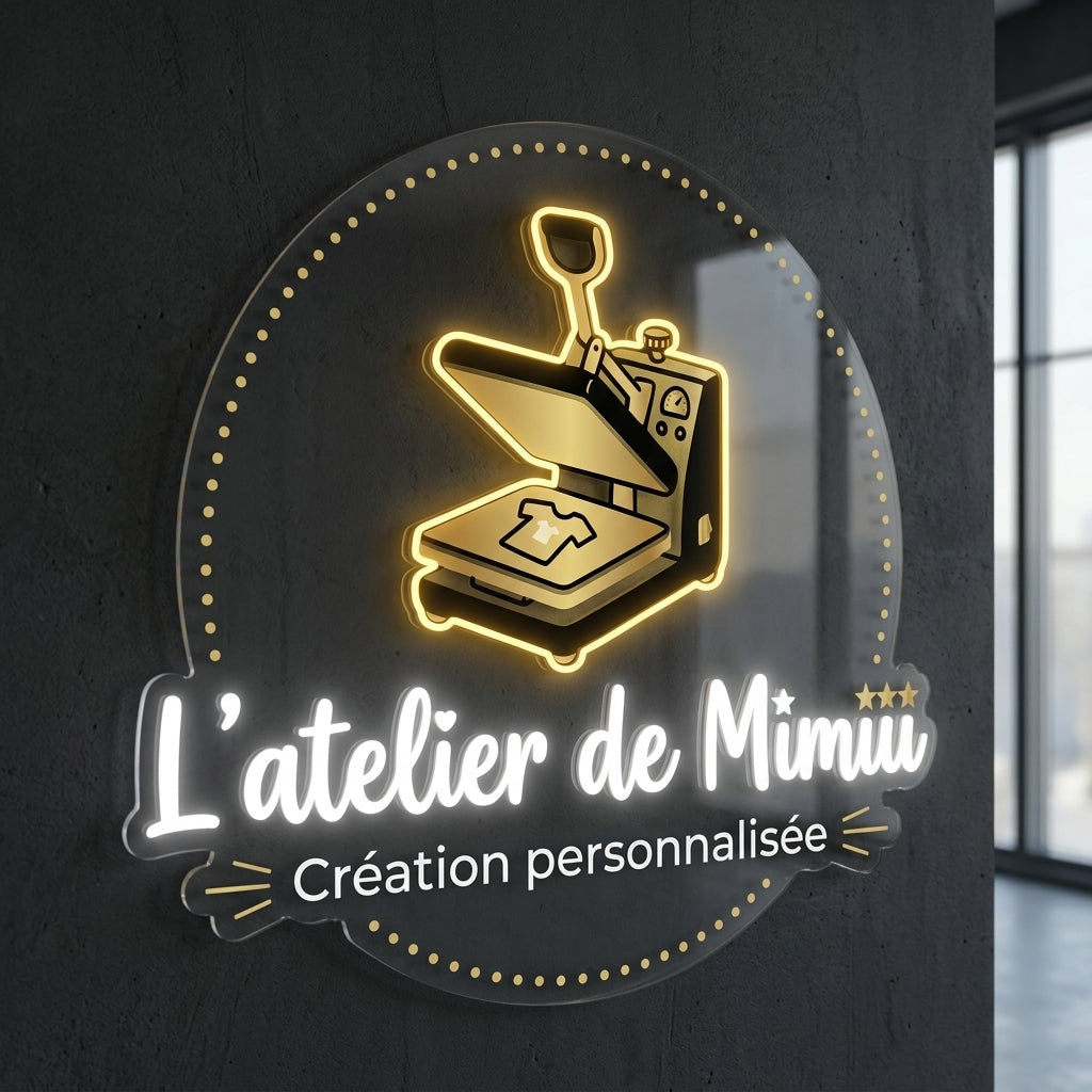 Enseigne néon LED personnalisée · Réf. 695