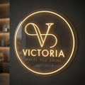 Victoria - Enseigne néon LED personnalisé