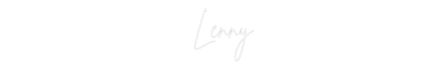 Custom Neon Lenny
