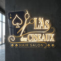 L'As des ciseaux - Enseigne néon LED personnalisé · Waterproof