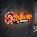 Zoubiland le rôtisseur au 2 univers - Enseigne néon LED personnalisé