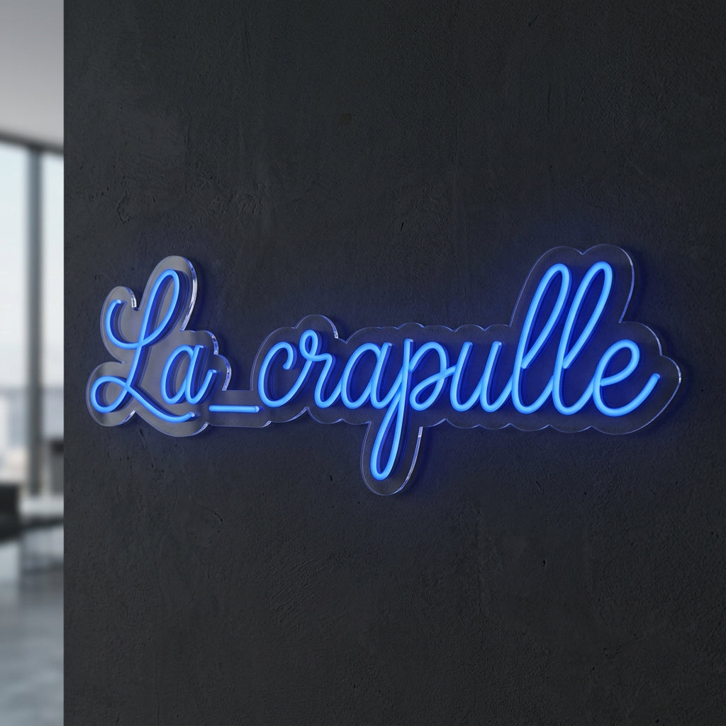 La_crapulle - Enseigne néon LED personnalisé