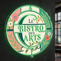 Cie du Bistrot - Enseigne néon LED personnalisé · Waterproof