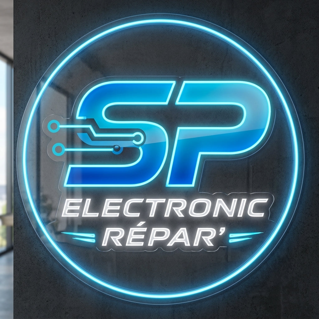 SP ELECTRONIC REPAR' - Enseigne néon LED personnalisé