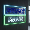 Enseigne néon LED personnalisée · Réf. 812