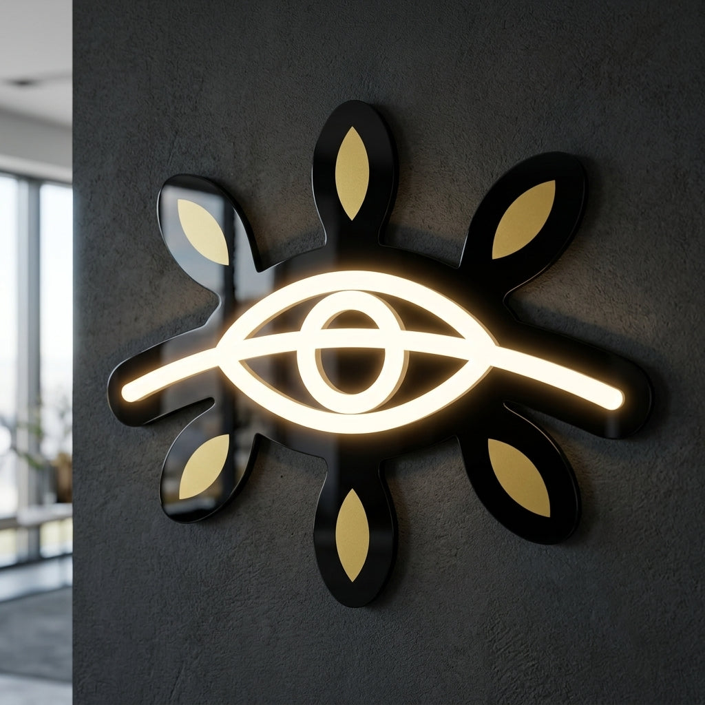 test - Enseigne néon LED personnalisé