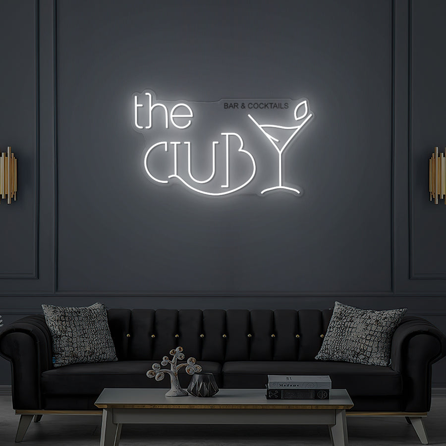 Enseigne LED Néon Personnalisée - The Club