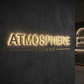 Atmosphere · Lettres rétroéclairées