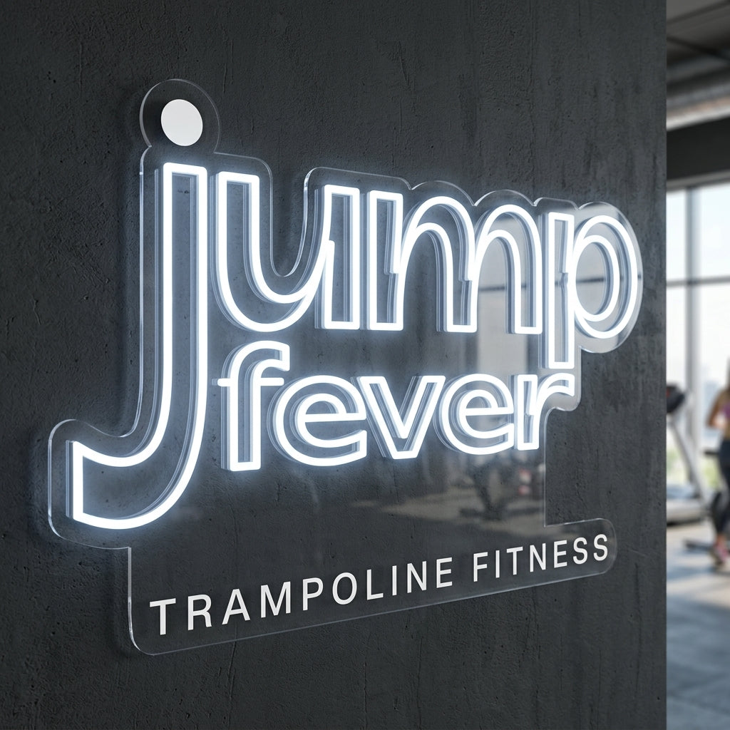 Jump Fever - Enseigne néon LED personnalisé