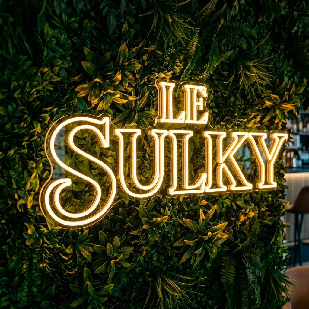 Le sulky - Enseigne néon LED personnalisé