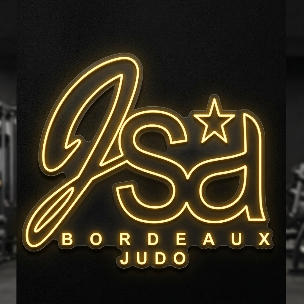 Jsa Judo - Enseigne néon LED personnalisé