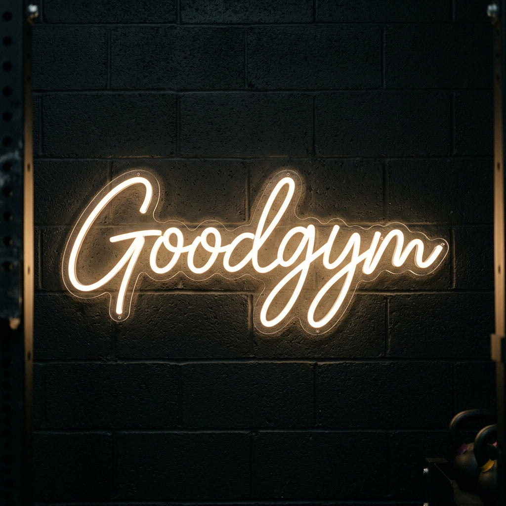 Goodgym - Enseigne néon LED personnalisé