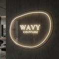 Wavycoiffure - Enseigne néon LED personnalisé