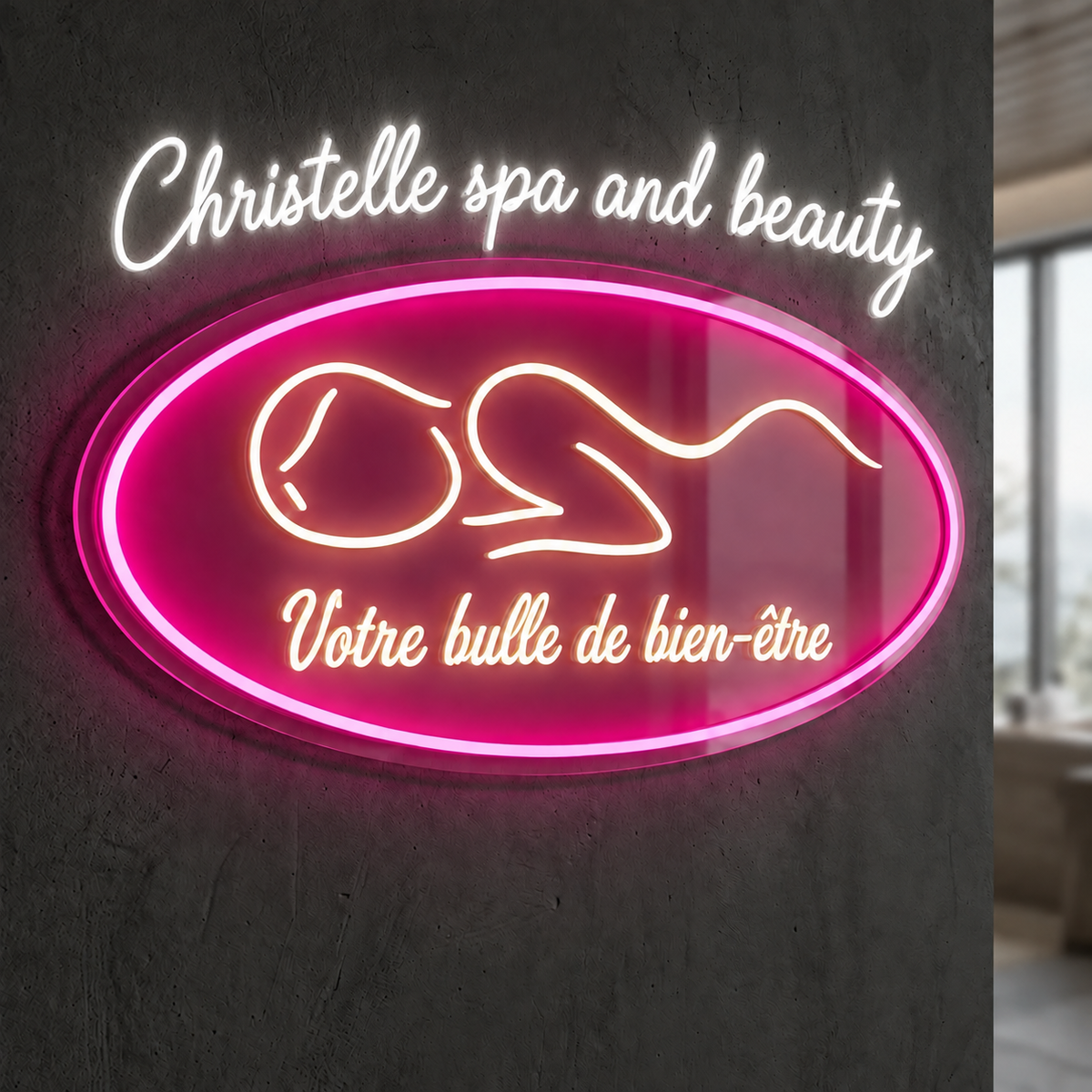 Christelle Masso - Enseigne néon LED personnalisé