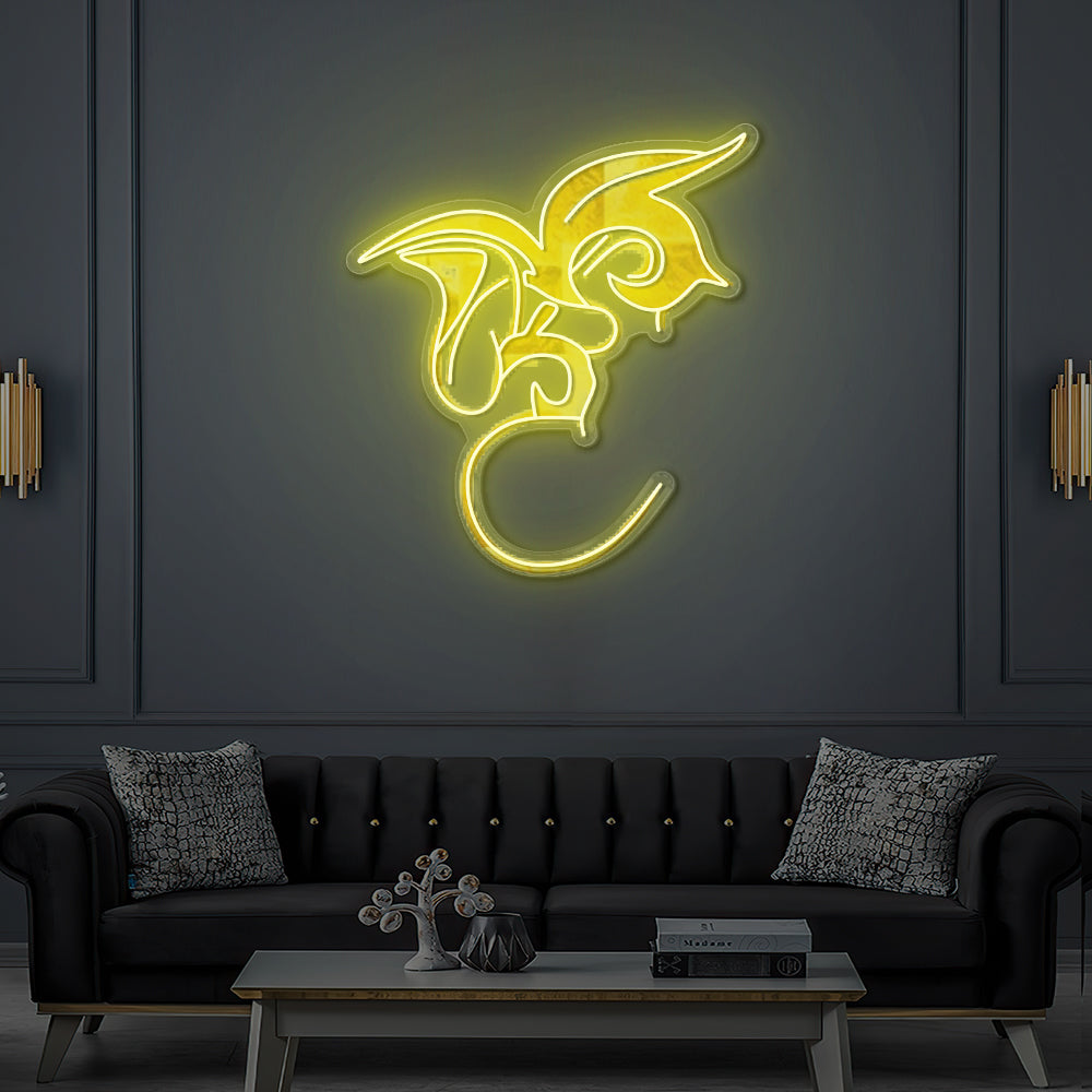 Enseigne LED Néon Personnalisée Le Narjisse