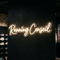 Running Conseil - Enseigne néon LED personnalisé