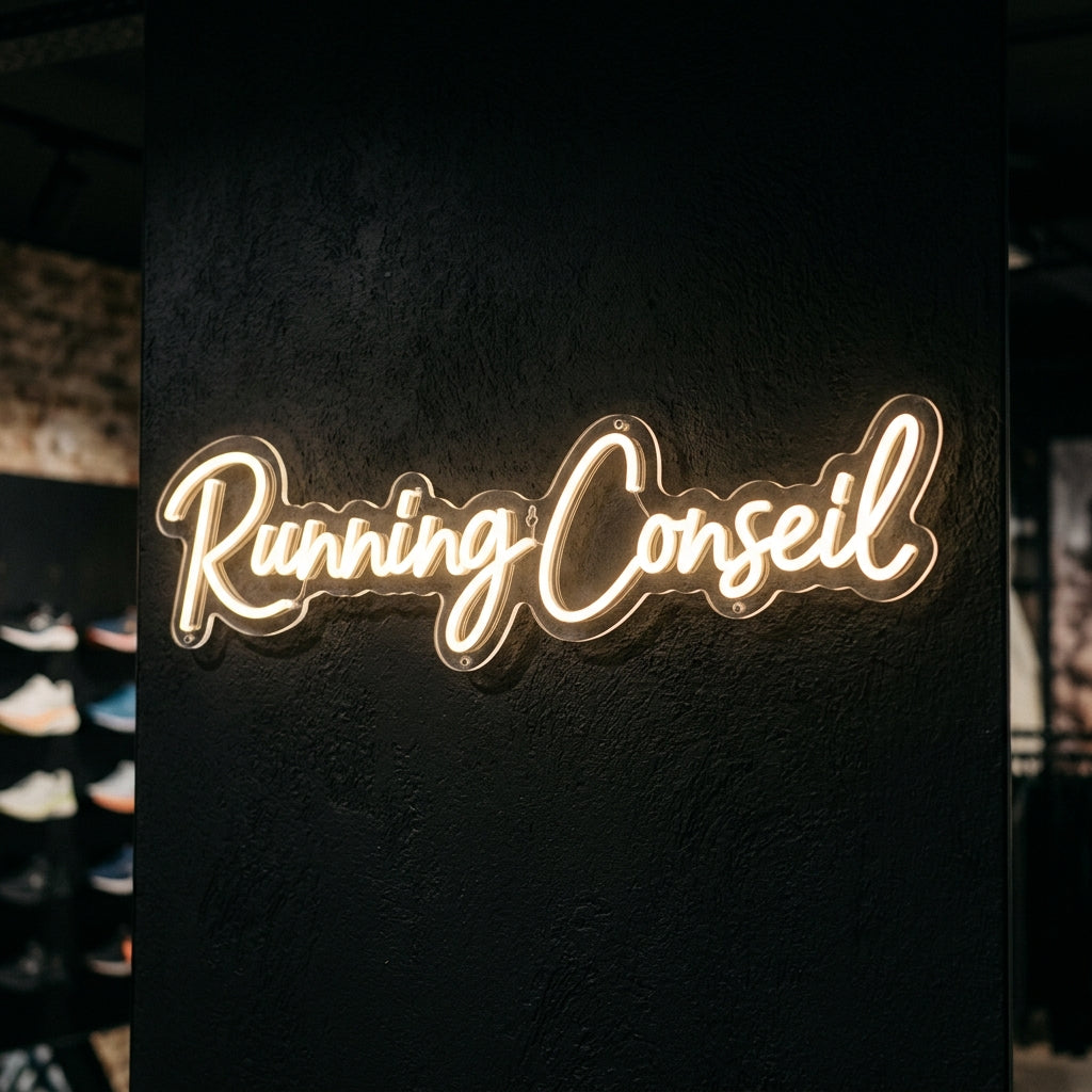 Running Conseil - Enseigne néon LED personnalisé