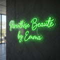 Parenthèse beauté - Enseigne néon LED personnalisé