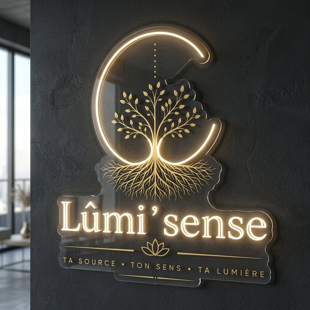 Lûmi ´sense - Enseigne néon LED personnalisé