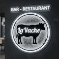 la vache - Enseigne néon LED personnalisé