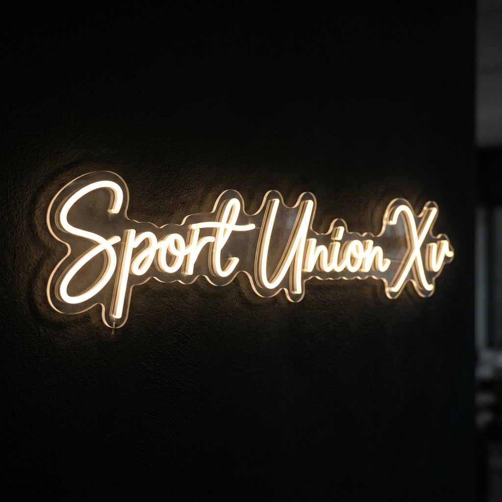 Sport Union Xv - Enseigne néon LED personnalisé