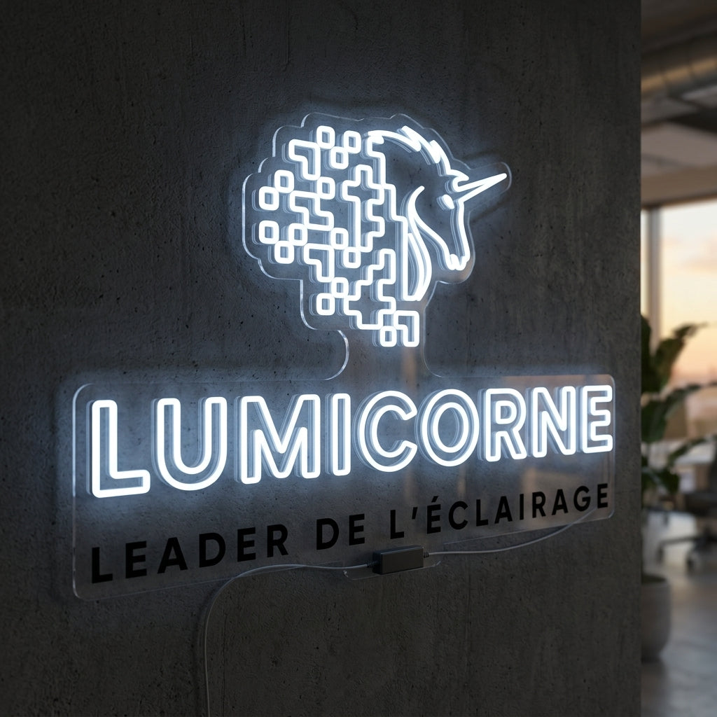 LIVIANO HYAU - Enseigne néon LED personnalisé