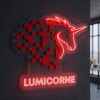 LUMICORNE - Enseigne néon LED personnalisé