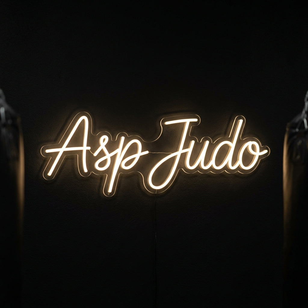 Asp Judo - Enseigne néon LED personnalisé