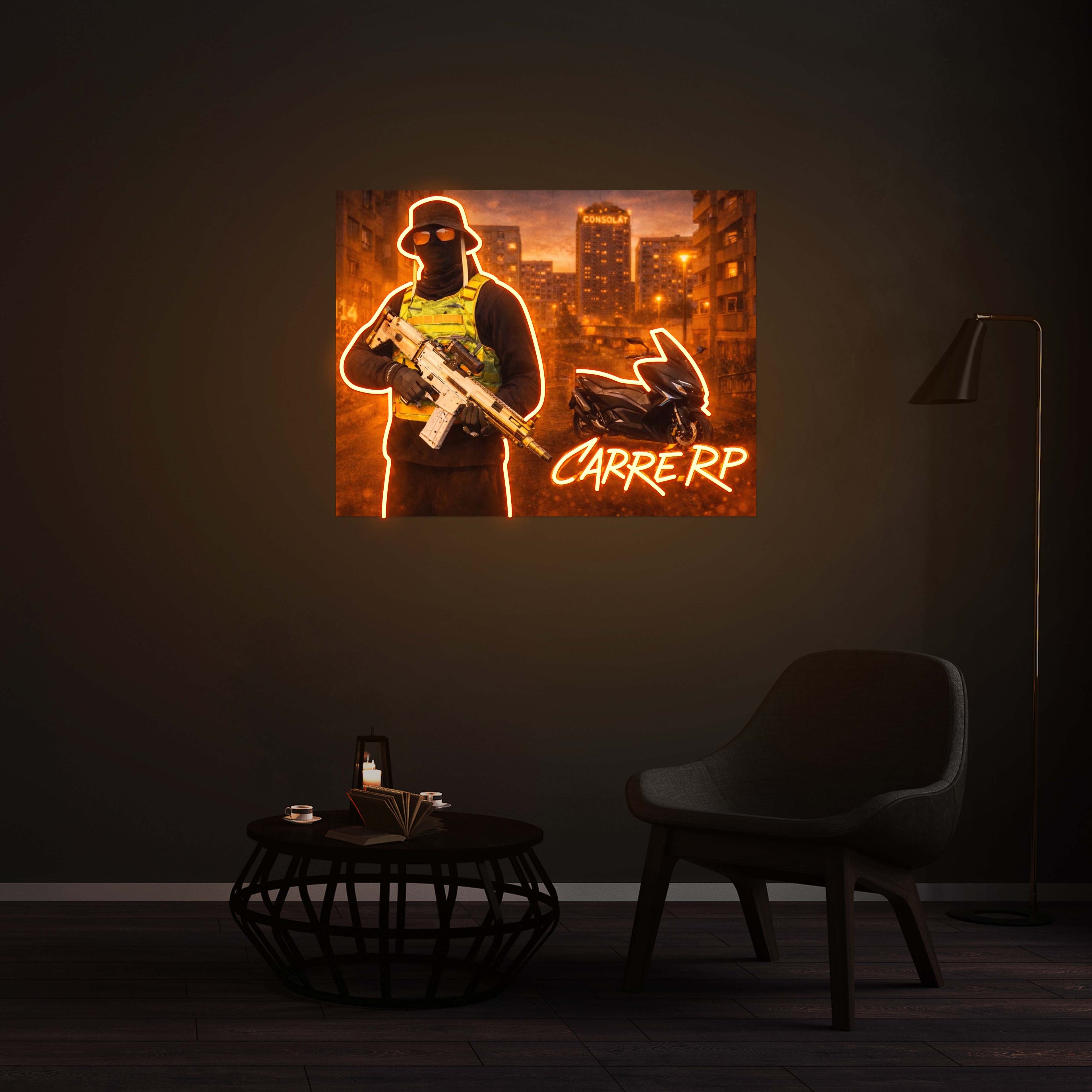 Personnalisation Enseigne LED Néon - CARRERP