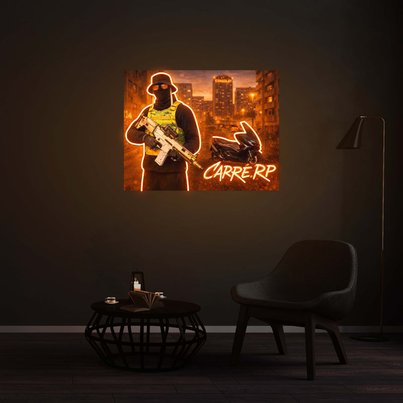 Personnalisation Enseigne LED Néon - CARRERP